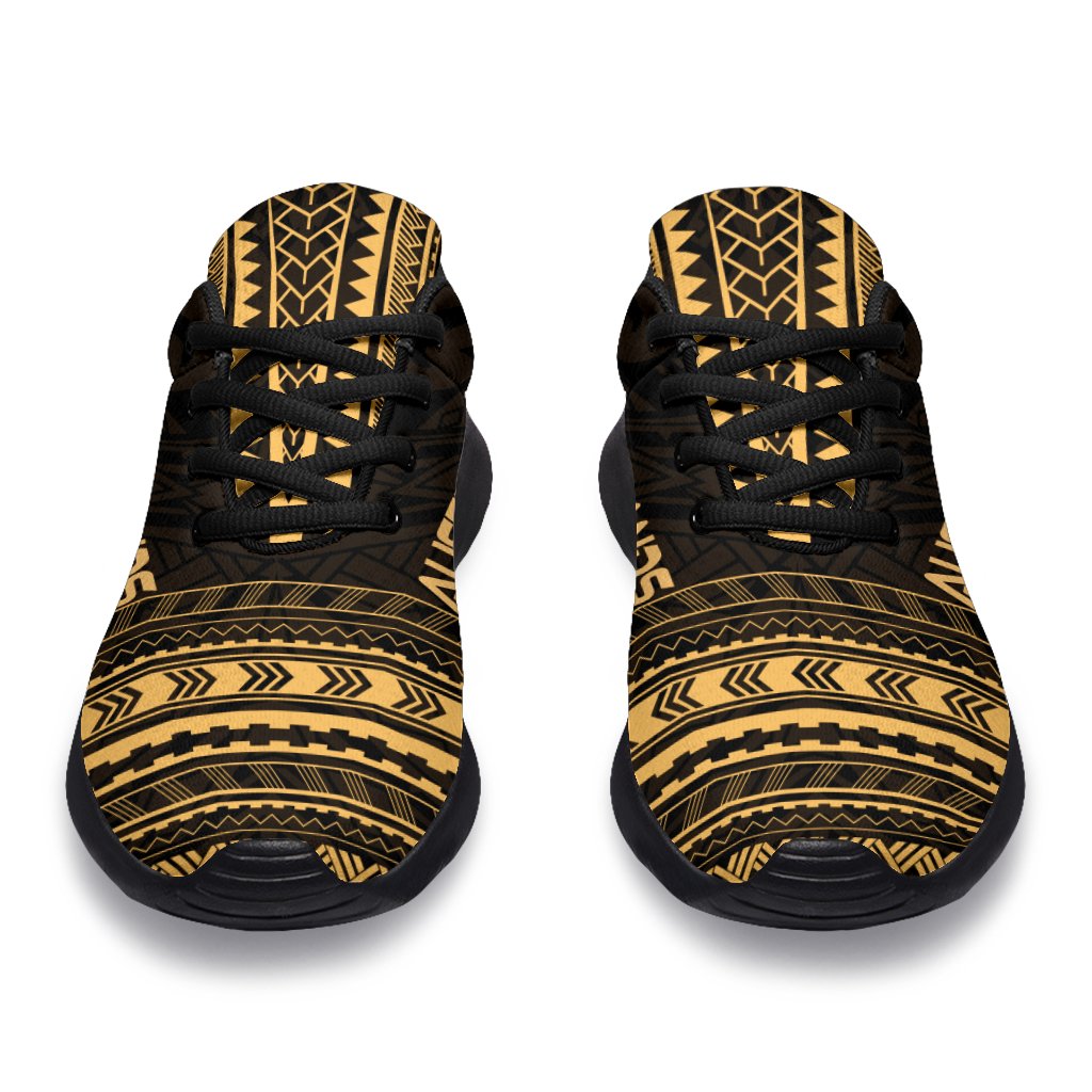 Austral Islands Sporty Sneakers - Polynesian Chief Gold Version - Polynesian Pride