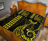Hawaii Polynesian Quilt Bed Set Yellow - Polynesian Pride