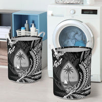 Guam Laundry Basket - Custom Personalised Wings Style - Polynesian Pride