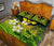 Kanaka Maoli (Hawaiian) Quilt Bed Set, Polynesian Plumeria Banana Leaves Yellow - Polynesian Pride