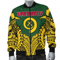 Vanuatu Premium Men's Bomber Jacket - Polynesian Pride