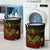 Cook Islands Laundry Basket - Polynesian Turtle Hibiscus Reggae - Polynesian Pride
