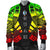 Guam Men Bomber Jackets - Polynesian Tattoo Reggae - Polynesian Pride