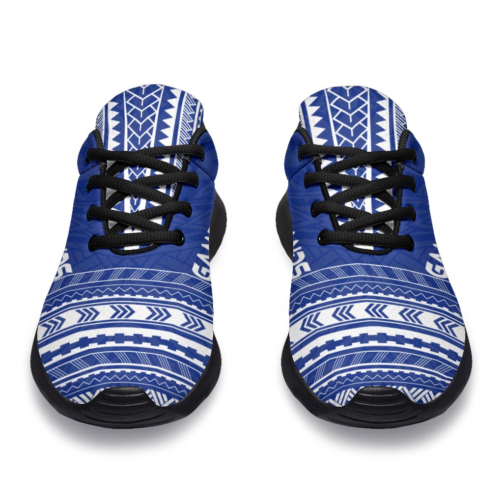 Gambier Islands Sporty Sneakers - Polynesian Chief Flag Version - Polynesian Pride