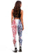 Hawaiian Kanaka Women's Leggings Flag Nation Demodern White AH - Polynesian Pride