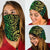 Light Maori Tattoo Bandana - Green - Polynesian Pride