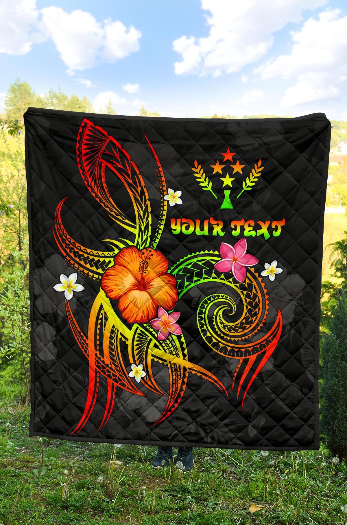 Kosrae Polynesian Personalised Premium Quilt - Legend of Kosrae (Reggae) - Polynesian Pride