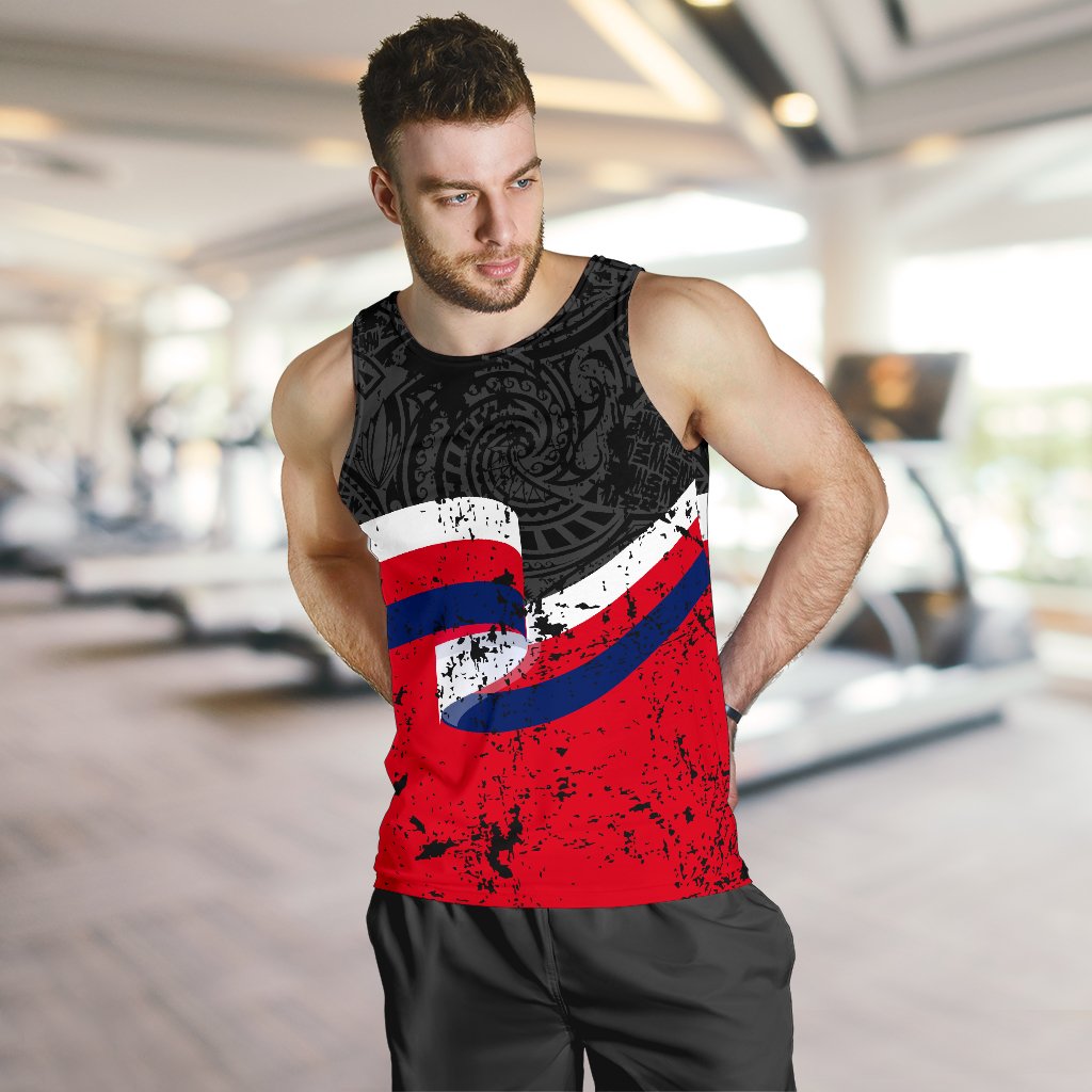 Hawaii Flag Polynesian Men's Tank Top - Polynesian Pride
