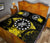 Cook Islands Polynesian Quilt Bed Set Hibiscus Yellow - Polynesian Pride