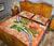 Hawaii Turtle Plumeria Polynesian Quilt Bed Set - Mira Style - AH - Polynesian Pride