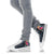 Tahiti Polynesian High Top Shoes - Tropical Flower - Polynesian Pride