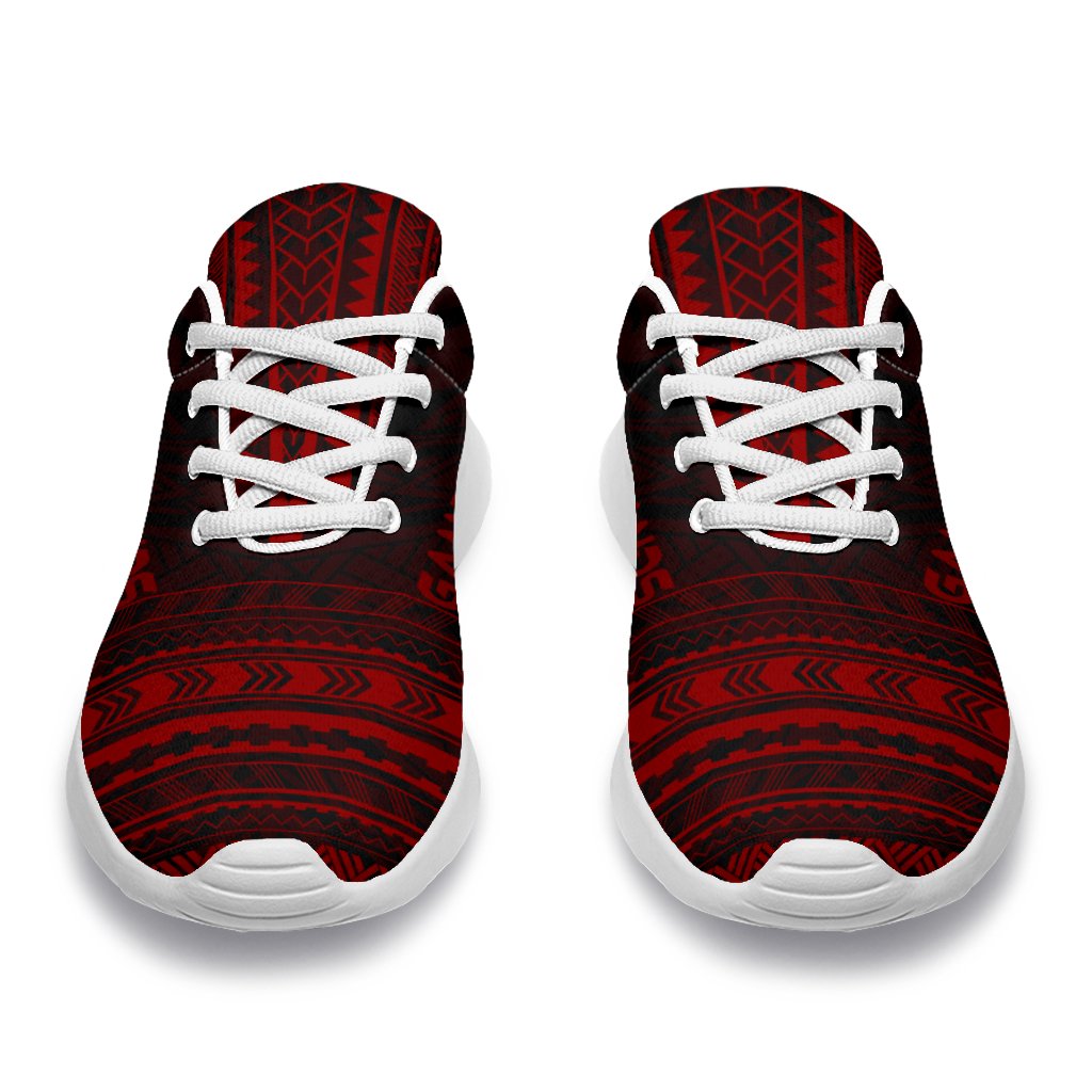 Gambier Islands Sporty Sneakers - Polynesian Chief Red Version - Polynesian Pride