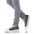 Tahiti Polynesian High Top Shoes - White Turtle Hibiscus Flowing - Polynesian Pride
