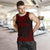 Cook Islands Men's Tank Top - Polynesian Chief Red Version - Polynesian Pride