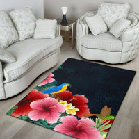 Forest Hibiscus Area Rug AH - Polynesian Pride