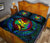 Polynesian Hawaii Quilt Bed Set - Colorful Turtle Shark - Polynesian Pride