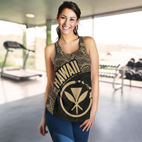 Hawaii Kanaka Maoli Womes Racerback Tank 02 TH90 - Polynesian Pride