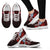 Northern Mariana Islands Polynesian Sneakers - Coat Of Arm With Hibiscus - Polynesian Pride