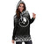 Yap Women's Hoodie Dress - Black Fog Style - Polynesian Pride