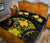 Papua New Guinea Polynesian Quilt Bed Set Hibiscus Yellow - Polynesian Pride