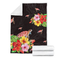 Ocean Turtle Premium Blanket - Polynesian Pride