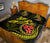 Hawaiian Polynesian Quilt Bed Set - Kanaka Maoli & Yellow Manta Ray Turtle Tentacle - Polynesian Pride