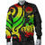 American Samoa Men's Bomber Jacket - Reggae Tentacle Turtle - Polynesian Pride