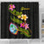 Guam Polynesian Shower Curtain - Plumeria Tribal - Polynesian Pride