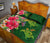 Hawaii Turtle Hibiscus Plumeria Polynesian Quilt Bed Set - Cala Style - AH - Polynesian Pride