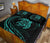 Hawaii Turtle Quilt Bed Set - Turquoise - Frida Style - Polynesian Pride