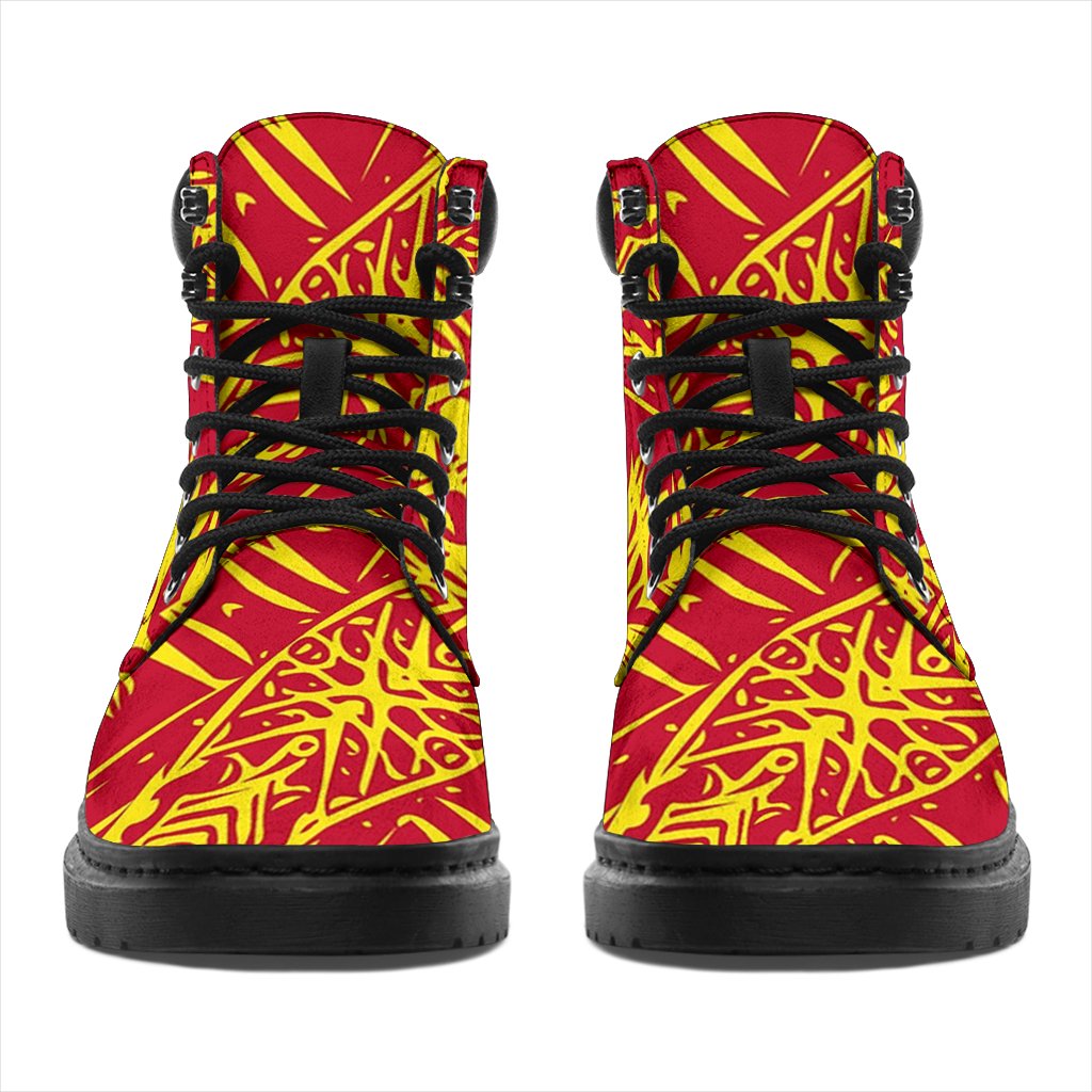 Polynesian 04 Season Boots - Polynesian Pattern - Polynesian Pride