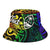 Guam Custom Personalised Bucket Hat - Rainbow Polynesian Pattern - Polynesian Pride