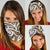 Polynesian Maori Ethnic Ornament Gold Bandana 3 - Pack Gold One Size - Polynesian Pride