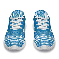 Northern Mariana Islands Sporty Sneakers - Polynesian Chief Flag Version - Polynesian Pride