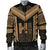 Hawaiian Kanaka Polynesian Men's Bomber Jacket Active Gold - Polynesian Pride