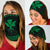 Hawaii Kakau Polynesian Kanaka Map Bandana 3 - Pack - Green - Polynesian Pride