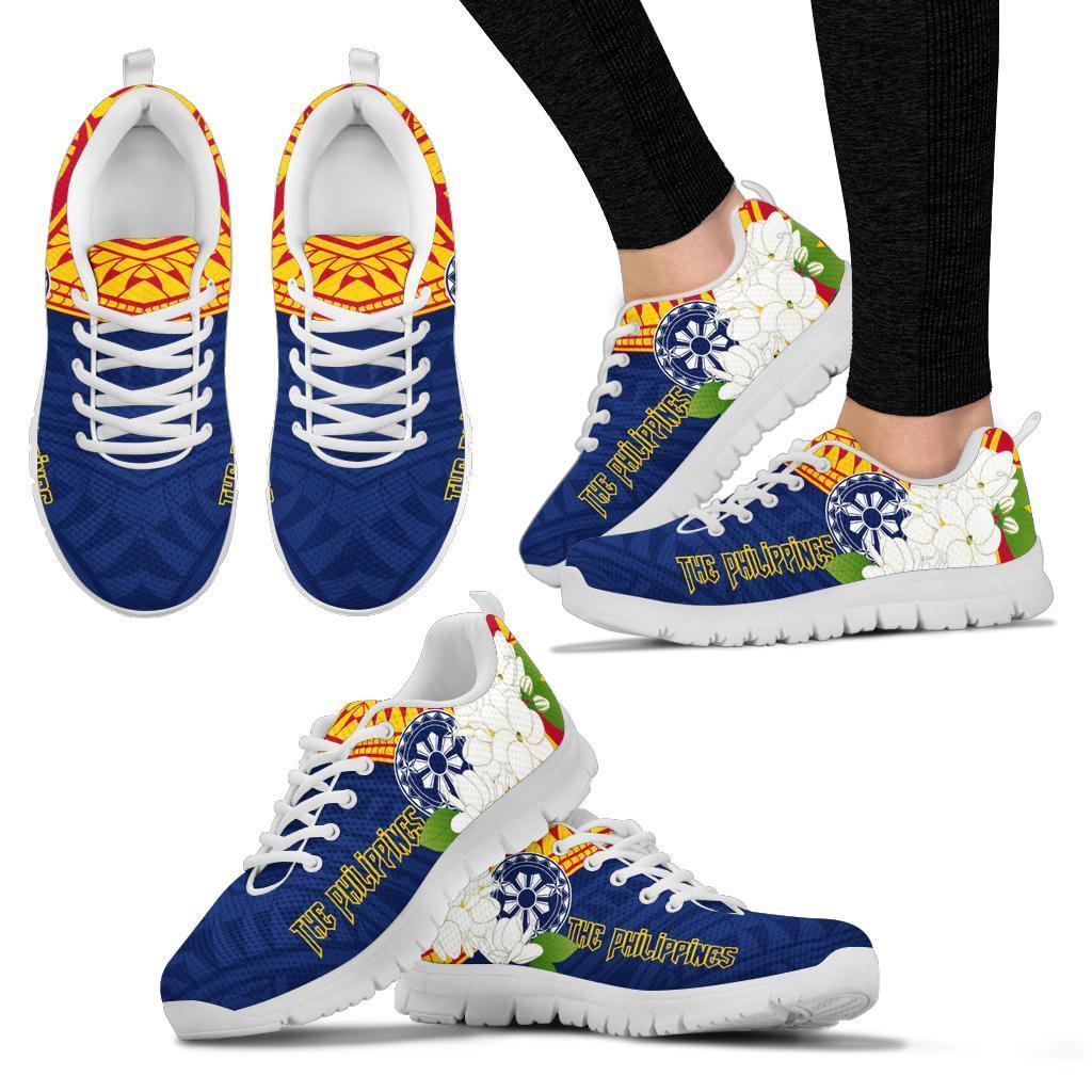 The Philippines Sneakers - Filipino Sampaguita - Polynesian Pride