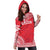 Austral Islands Women's Hoodie Dress - Polynesian Flag Chief - Polynesian Pride