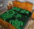 Papua New Guinea Quilt Bed Set - Green Tentacle Turtle - Polynesian Pride