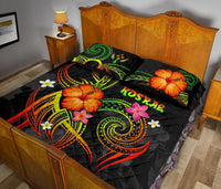 Kosrae Polynesian Quilt Bed Set - Legend of Kosrae (Reggae) - Polynesian Pride