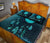 Tahiti Polynesian Quilt Bed Set Dreamcatcher Blue - Polynesian Pride