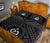 Vanuatu Personalised Quilt Bed Set - Vanuatu Seal With Polynesian Tattoo Style - Polynesian Pride