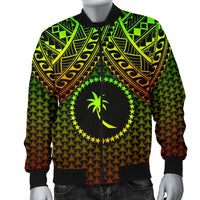 Polynesian Chuuk Personalised Men's Bomber Jacket - Reggae Vintage Polynesian Patterns - Polynesian Pride