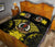 Vanuatu Polynesian Quilt Bed Set Hibiscus Yellow - Polynesian Pride