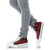 Nauru High Top Canvas Shoes - Red Tentacle Turtle - Polynesian Pride
