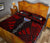 Tahiti Polynesian Quilt Bed Set - Tahiti Flag Red Black Tattoo Flag - Polynesian Pride