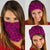 Polynesian Hawaiian Style Tribal Tattoo Pink Bandana 3 - Pack Pink One Size - Polynesian Pride