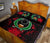 Pohnpei Polynesian Quilt Bed Set Hibiscus Red - Polynesian Pride