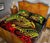 Papua New Guinea Quilt Bed Set - Reggae Shark Polynesian Tattoo - Polynesian Pride