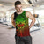 American Samoa Custom Personalised Men's Tank Top - AS Seal Rocket Style (Reggae) - Polynesian Pride